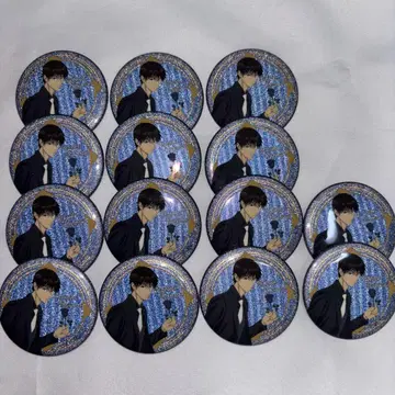 신 테니스의 왕자님 카이도 카오루 BlackorWhite 캔뱃지 글리터