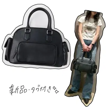 [ MOUSSY ] POCKET 보스턴 백