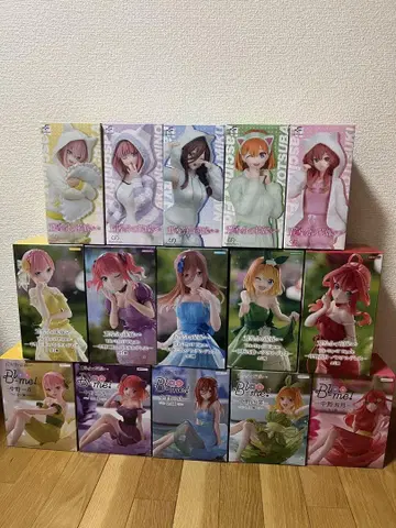 5등분의 신부 피규어 묶음 판매 + 잡화