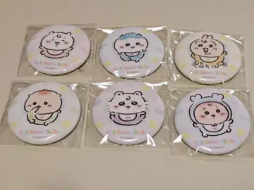 치이카와 Baby 오네논네 캔뱃지 6개 세트