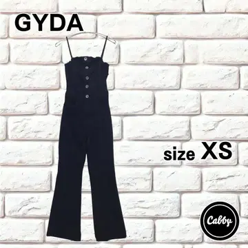 GYDA 데님 살로펫 백리본 블랙