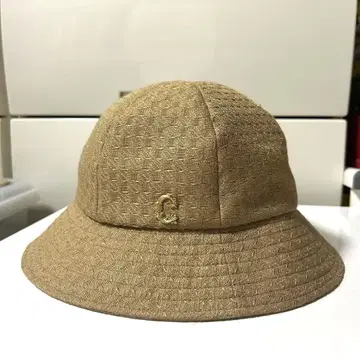 ca4la 퀼팅 버킷 햇 베이지