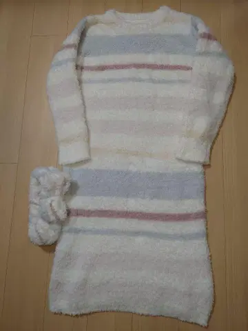 GELATO PIQUE 니트 원피스 ONE SIZE 헤어밴드 포함