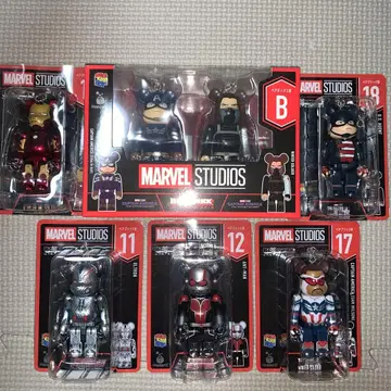 해피 복권 MARVEL studio B상 베어브릭상 5종