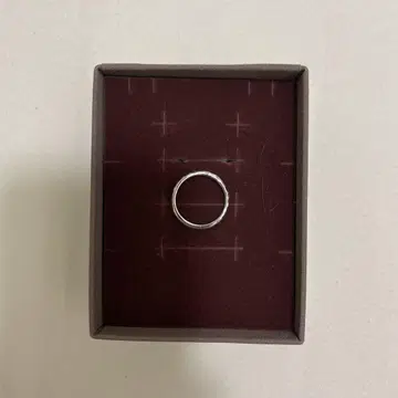 ete 실버 반지 물결 텍스처 11호