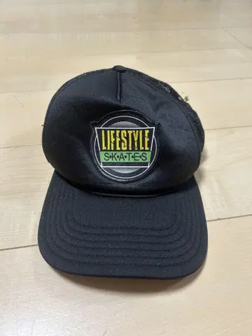 LIFESTYLE SKATES 메쉬 백캡 블랙