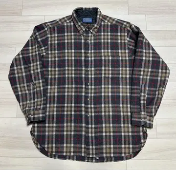 70s PENDLETON 빈티지 울 셔츠 버튼 다운