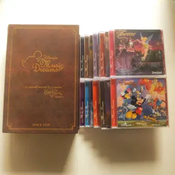 디즈니 송집 Myusic of Dreams CD 10장 세트