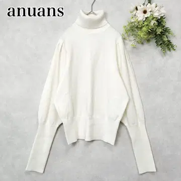 anuans 아뉴앙스 캐시미어 블렌드 터틀넥 니트 스웨터