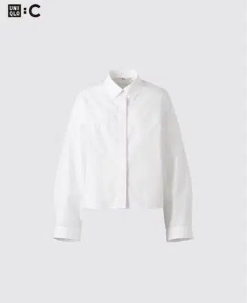 UNIQLO C 코튼 코쿤 셔츠