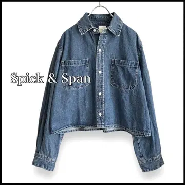 [ 2024AW ] Spick & Span 숏 데님 셔츠 자켓