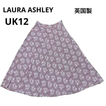 LAURA ASHLEY 로라 애슐리 롱 스커트 플라워 프린트