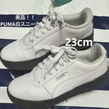 PUMA 화이트 스니커즈