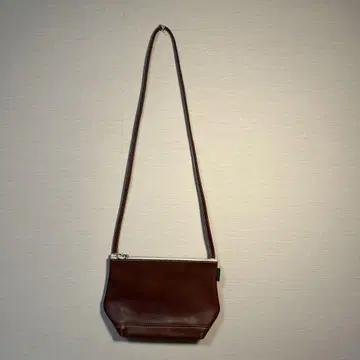 TEMBEA 브라운 가죽 숄더백