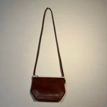 TEMBEA 브라운 가죽 숄더백