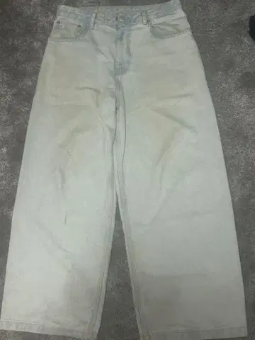 ZARA 와이드 레그 데님 팬츠 EU38