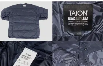 wind and sea x TAION 이너 다운 M