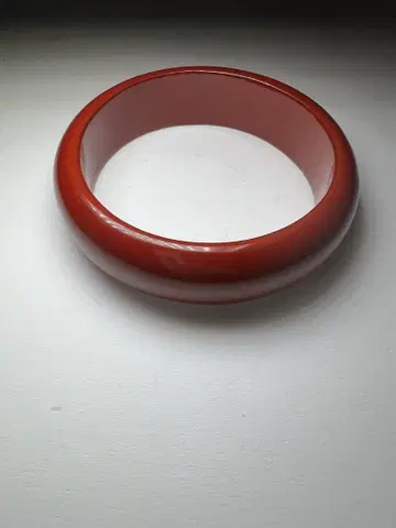 옻칠 빨간색 뱅글