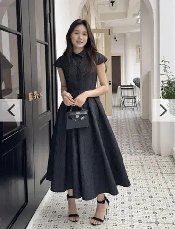 BirthdayBash JACQUARD HEPBURN DRESS