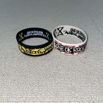 ONE OK ROCK 러버 밴드 2018 AMBITIONS 2개 세트