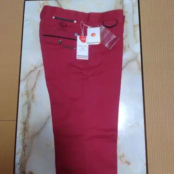 VAGIIE 빨간색 골프 팬츠