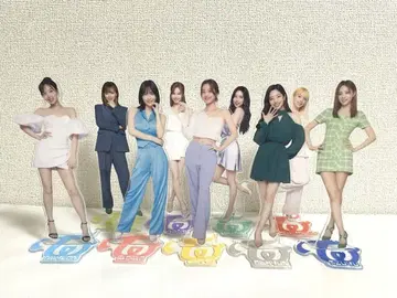 TWICE 복권 BIG 아크릴 스탠드 컴프 세트