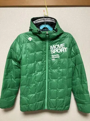 MOVE SPORT 그린 다운 자켓 O 사이즈