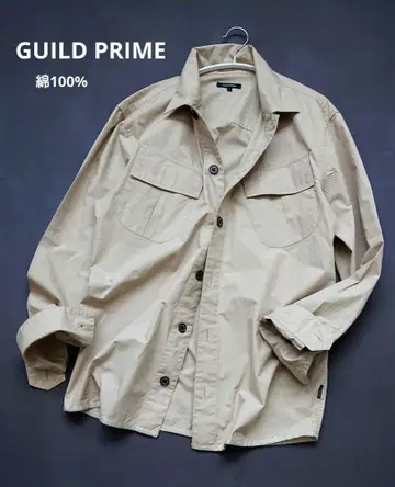 [ 길드 프라임/GUILD PRIME ] 워크 셔츠 자켓