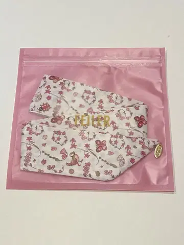 페이 하이디 정원 메이드 위드 리버티 보타이 핑크
