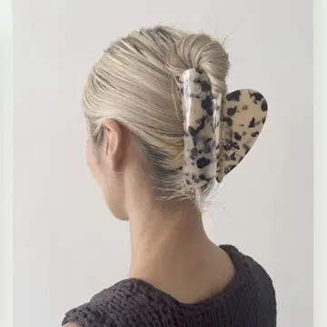 POTETE big heart clip bekko
