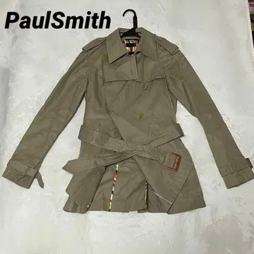 [ 선명한 ] 폴스미스 Paul Smith 트렌치코트 멀티 컬러 L