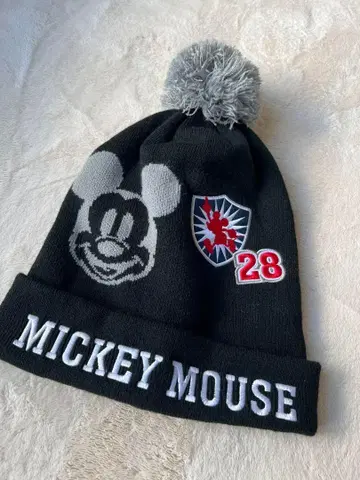 디즈니 리조트 미키마우스 니트 모자