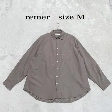 remer 그레이 긴팔 셔츠 sizeM 편안한 착용감