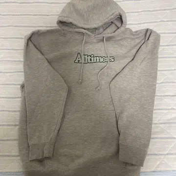 Alltimers 그레이 후드티 X-LARGE