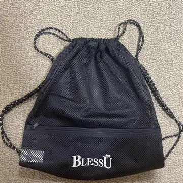 BlessU 메쉬 냅색 블랙