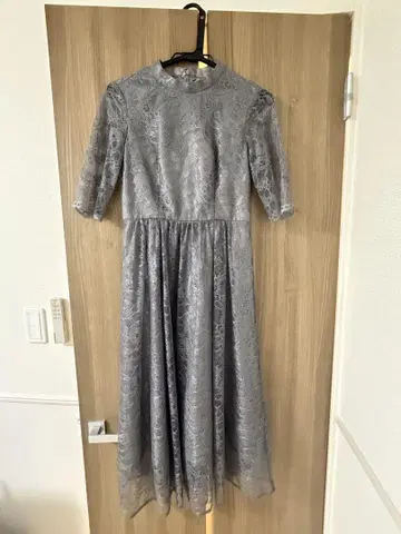 aimer anche 그레이 레이스 드레스 S 사이즈