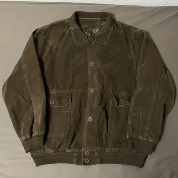 스웨이드풍 A-2 타입 자켓 경량 구제 의류 라이트 아우터 A2 자켓