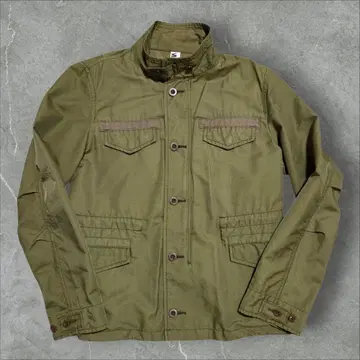레어 MHL. ALPHA INDUSTRIES 밀리터리 자켓 카키