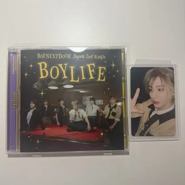 보이라이프 앨범, 특전, 이한 나마네 카드 양도