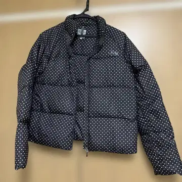 THE NORTH FACE 블랙 도트 다운 자켓 위시코어