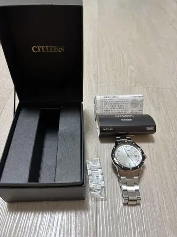 CITIZEN 실버 시계