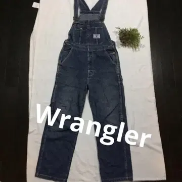 Wrangler 데님 오버롤 BLUE BELL S 츠나기 리메이크