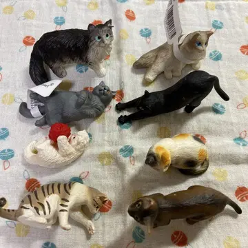 [ EIKOH ] 미니어처 플래닛 피규어 고양이 8세트