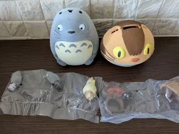 토토로 고양이 버스 2종 가챠가챠 작은 토토로