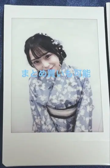 하야마 시즈쿠 PixelRibbon 피쿠리보 유카타 폴라로이드
