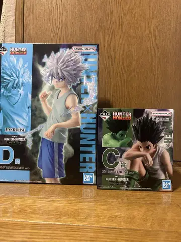 제일복권 HUNTER x HUNTER C상 곤 D상 키루아 피규어 세트