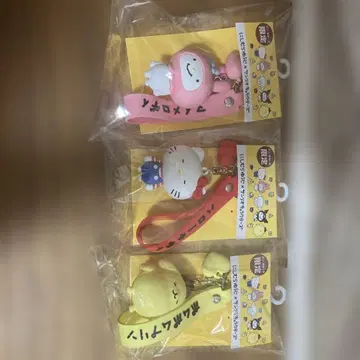 산리오 캐릭터 키링 3개 세트
