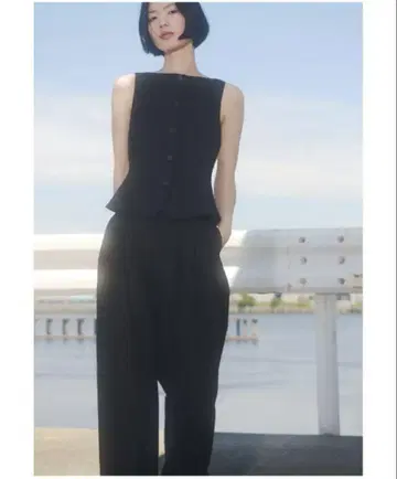 슬림핏 베스트