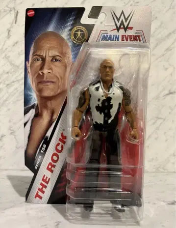 WWE 마텔 드웨인 존슨 더 락 프로레슬링 피규어