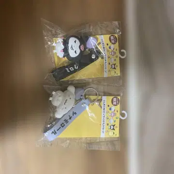 산리오 아크릴 키링 2개 세트